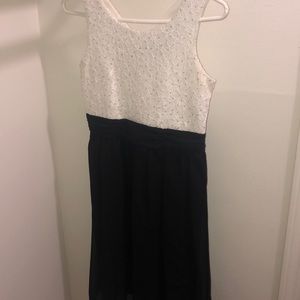 a dress